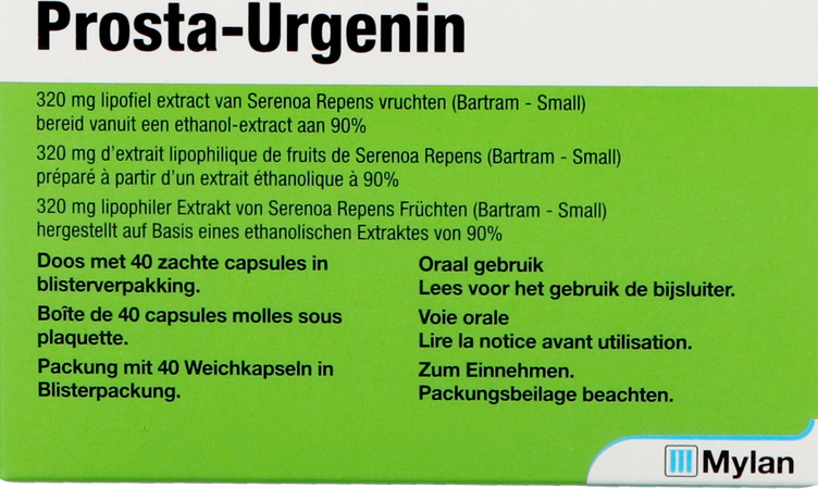 Prosta Urgenin 320mg Pi Pharma Zachte Caps 40 1