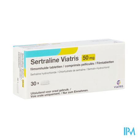 Sertraline Viatris 50mg Tabl 30