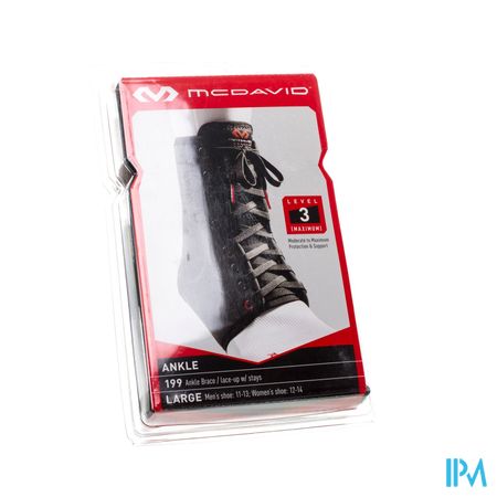 Mcdavid Lightweight Ankle Brace Black l 199