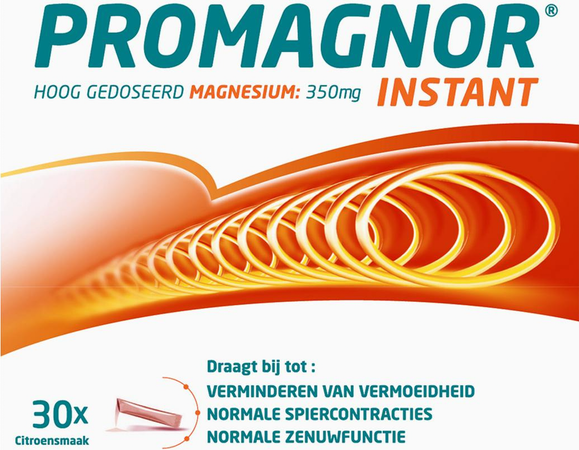 Promagnor: Magnésium 350mg (30 Sticks) 1