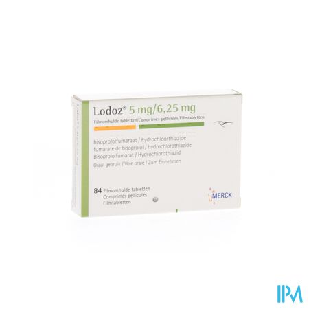 Lodoz 5,0mg/6,25mg Tabl 84