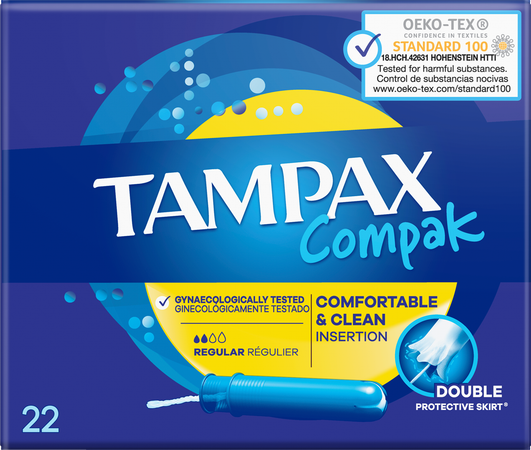 Tampax Compak Regular Tampons 22 1
