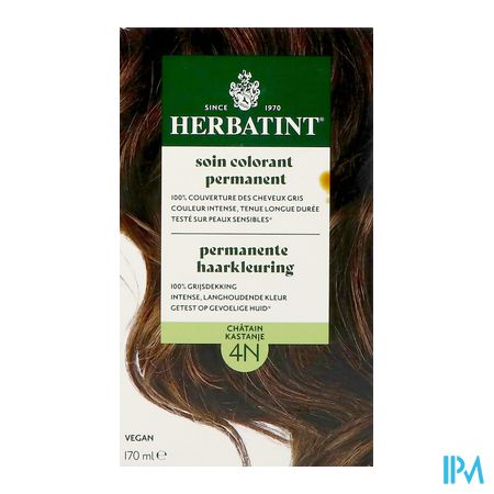 Herbatint Kastanjebruin 4n 150ml 4
