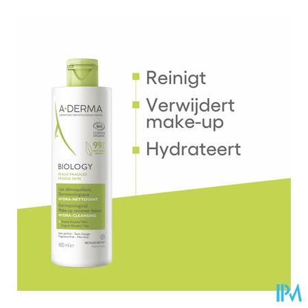Aderma Biology Micellaire Melk Dermatolog. 400ml 7
