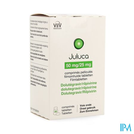 Juluca 50mg/25mg Filmomh Tabl 30