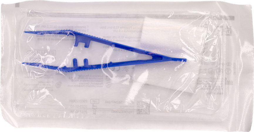 Raucoset Set Pince Anatomique Bleue 145893 2
