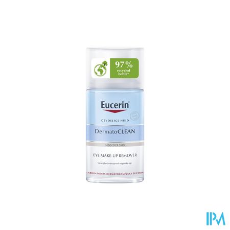 Eucerin Dermatoclean Hyaluron Oogreinig. 125ml Nf