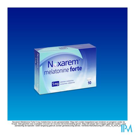 Noxarem Melatonine Forte 5mg Comp 10 1
