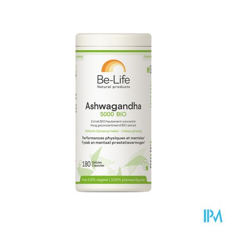 Ashwagandha 5000 Bio Be Life Caps 180