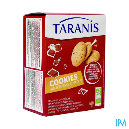 Taranis Cookies Chocoladestukjes 5x2 160g