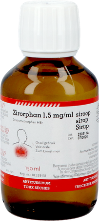 Zirorphan 7,5mg/5ml Sir 150ml 6
