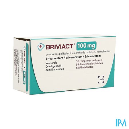 Briviact 100mg Filmomh Tabl 56 X 100mg