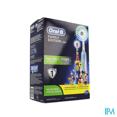 Oral-b Brosse Elect. Pro 700 Family Pro700+stages