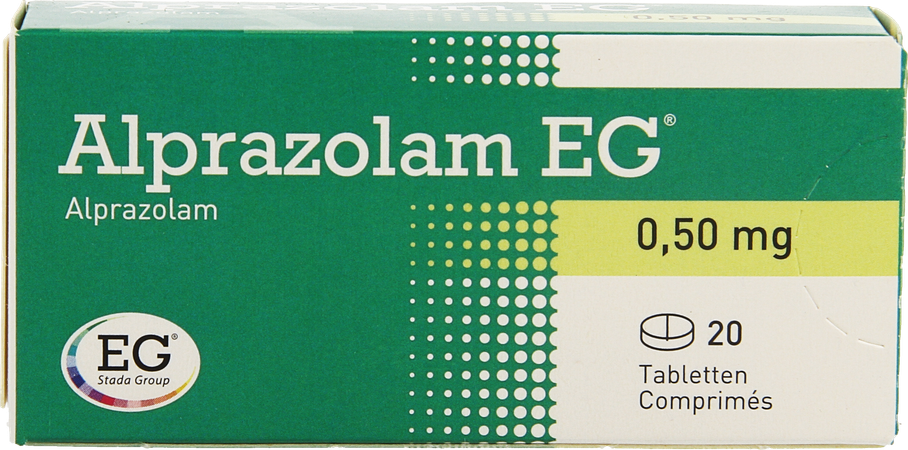 Alprazolam EG      Comp 20 X 0,50Mg 1