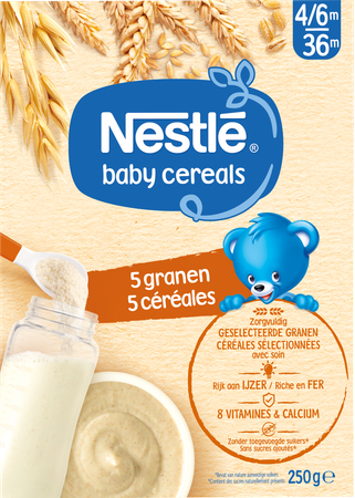 Nestle Baby Cereals 5 Granen 250g 1