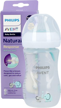 Philips Avent Natural 3.0airfree Zuigfl.olif.260ml 5