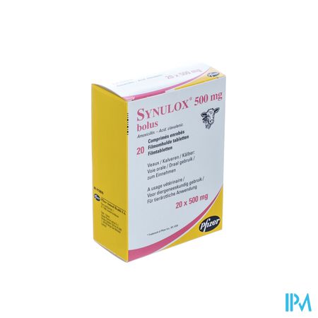 Synulox Bolus 20 X 500mg