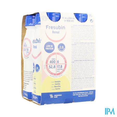 Fresubin Renal 200ml Vanille (professional Use) 4
