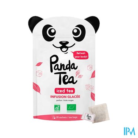 Panda Tea Iced Tea Rode Vruchten 28 Days 42g