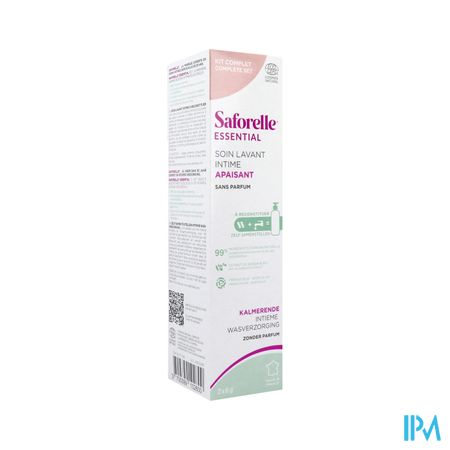 Saforelle Essent.soin Lav.int.apais. Kit 2 Prod.