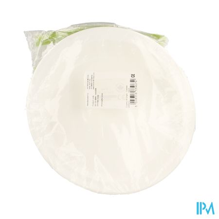 Assiette Asymetriq. Bord Sureleve 23cm Blanc Advys