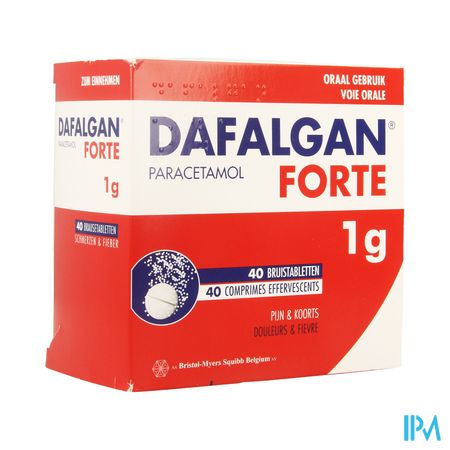 Dafalgan Forte 1g Impexeco Comp Eff 40 X 1g Pip