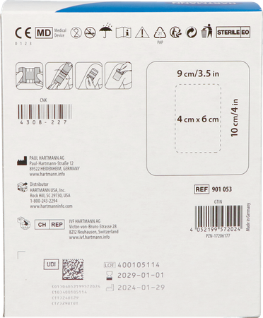 Cosmopor Transparent 9cmx10cm 50 9010531 6