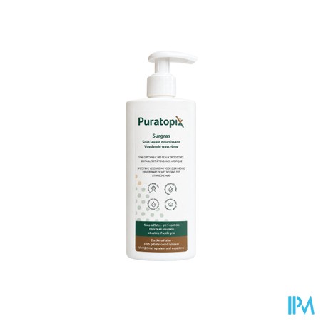 Puratopix Surgras Voedende Wascreme 250ml