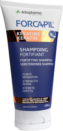Forcapil Shampooing Fortifiant Keratine+ 200ml 4