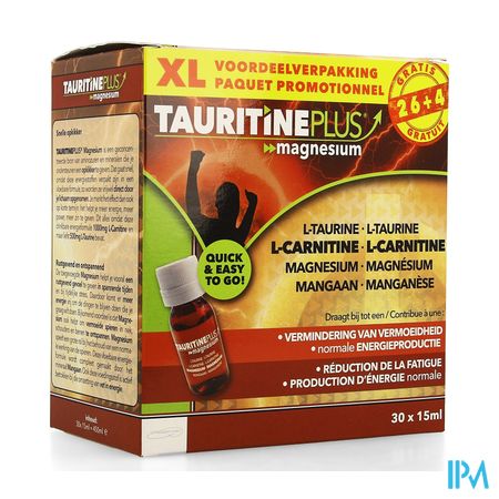 Tauritinepure Magnesium Amp 30x15ml