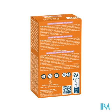 Avene Zon Spf50+ Ultra Fluid Eclat Radiance 50ml 3