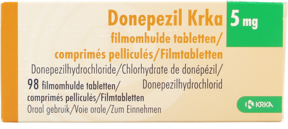 Donepezil Krka 5mg Filmomh Tabl 98 X 5mg 1