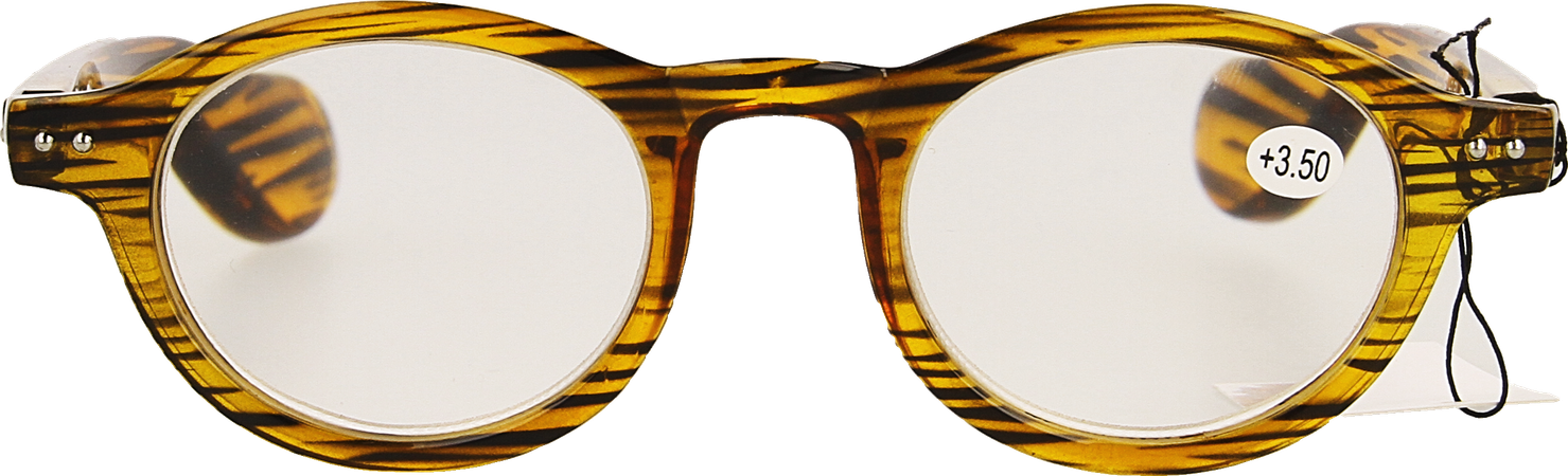 Pharmaglasses Milano Brown/black +3.50