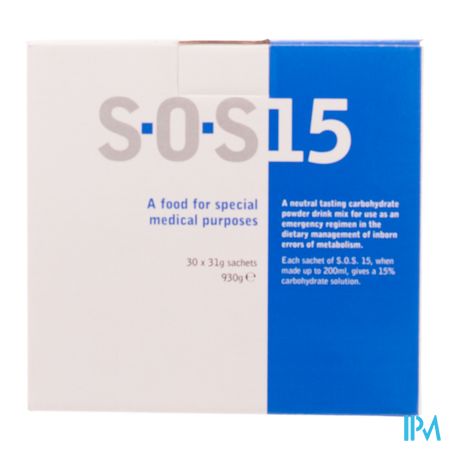 Sos 15 Pdr Zakje 30x31g 1