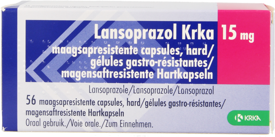 Lansoprazol Krka 15mg Maagsapres.blist. Caps 56 1