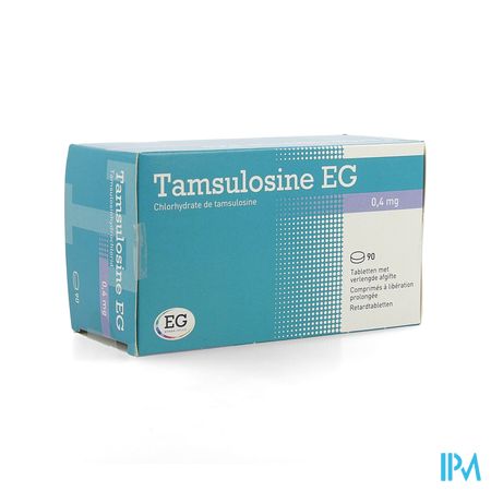 Tamsulosine EG Tabl Verlengde Afgifte  90 X 0,4 Mg