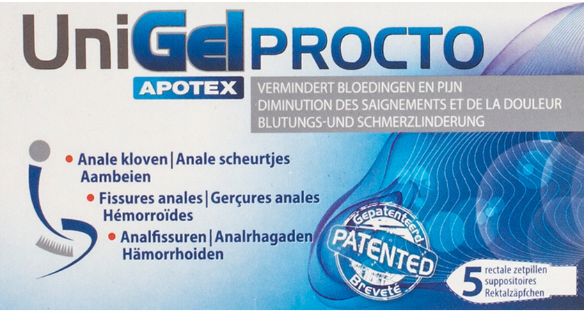 Unigel Apotex Procto Suppo 5 2