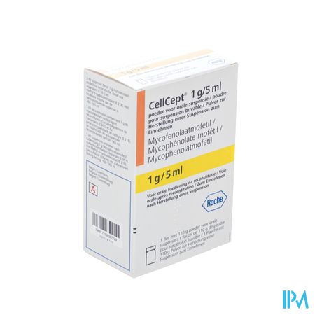 Cellcept 1g/5ml Pulv Pr Susp Or