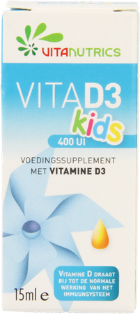 Vitad3 400ui Kids Vitanutrics Gutt 15ml 1