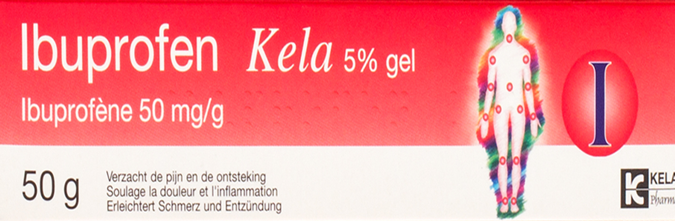 Ibuprofen Kela 5 % Gel 50g
