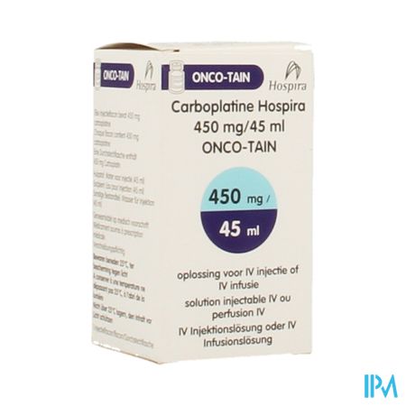 Carboplatine Onco Tain Iv Perf 1x45ml 10mg/ml 1