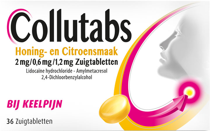 Collutabs Honing Citr. 2mg/0,6mg/1,2mg Zuigtabl 36 2