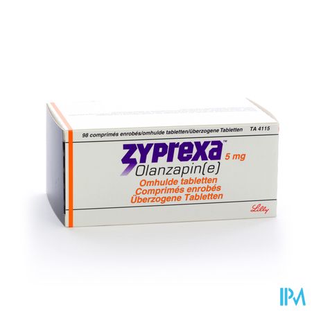 Zyprexa 5mg Omhulde Tabl 98 X 5mg 1