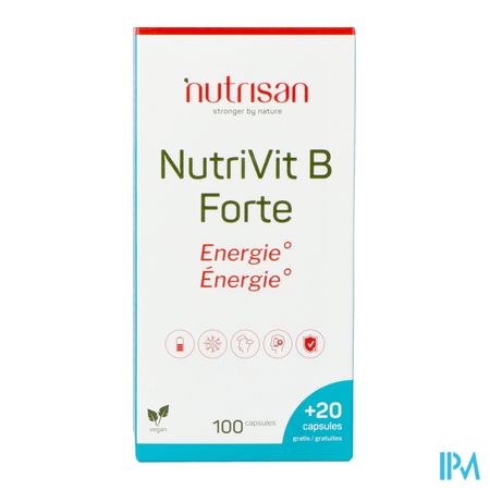 Nutrivit B Forte V-caps 100+20 Gratis Nutrisan 1