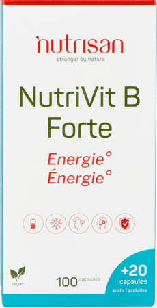 Nutrivit B Forte V-caps 100+20 Gratis Nutrisan 1