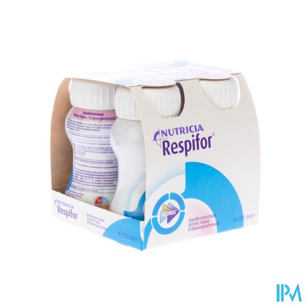 Respifor Aardbei 4x125ml 1