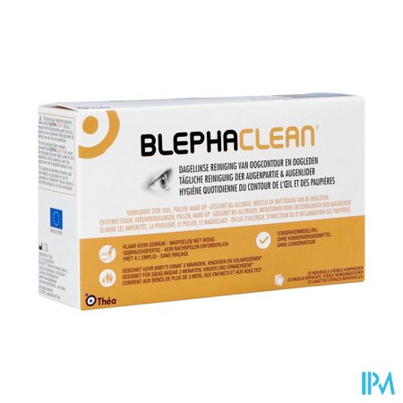 Blephaclean Reinigingsdoekjes Geimpreg.oogleden 20