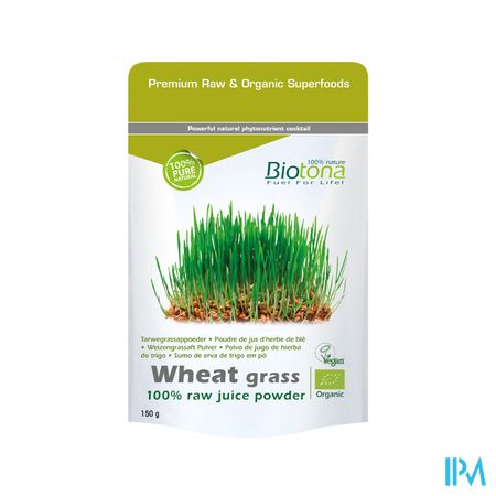 Biotona Bio Tarwegras Raw 150g