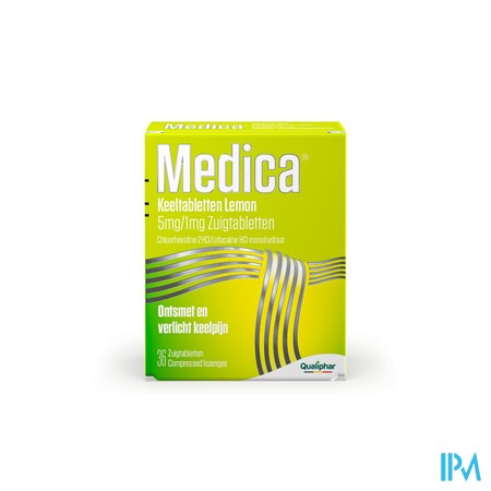 Medica Keeltabletten Lemon 36 zuigtabletten