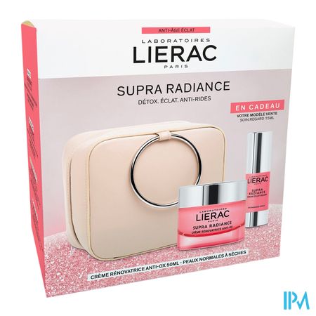 Lierac Koffertje Supra Radiance Cr50ml+ogen15ml+et 1
